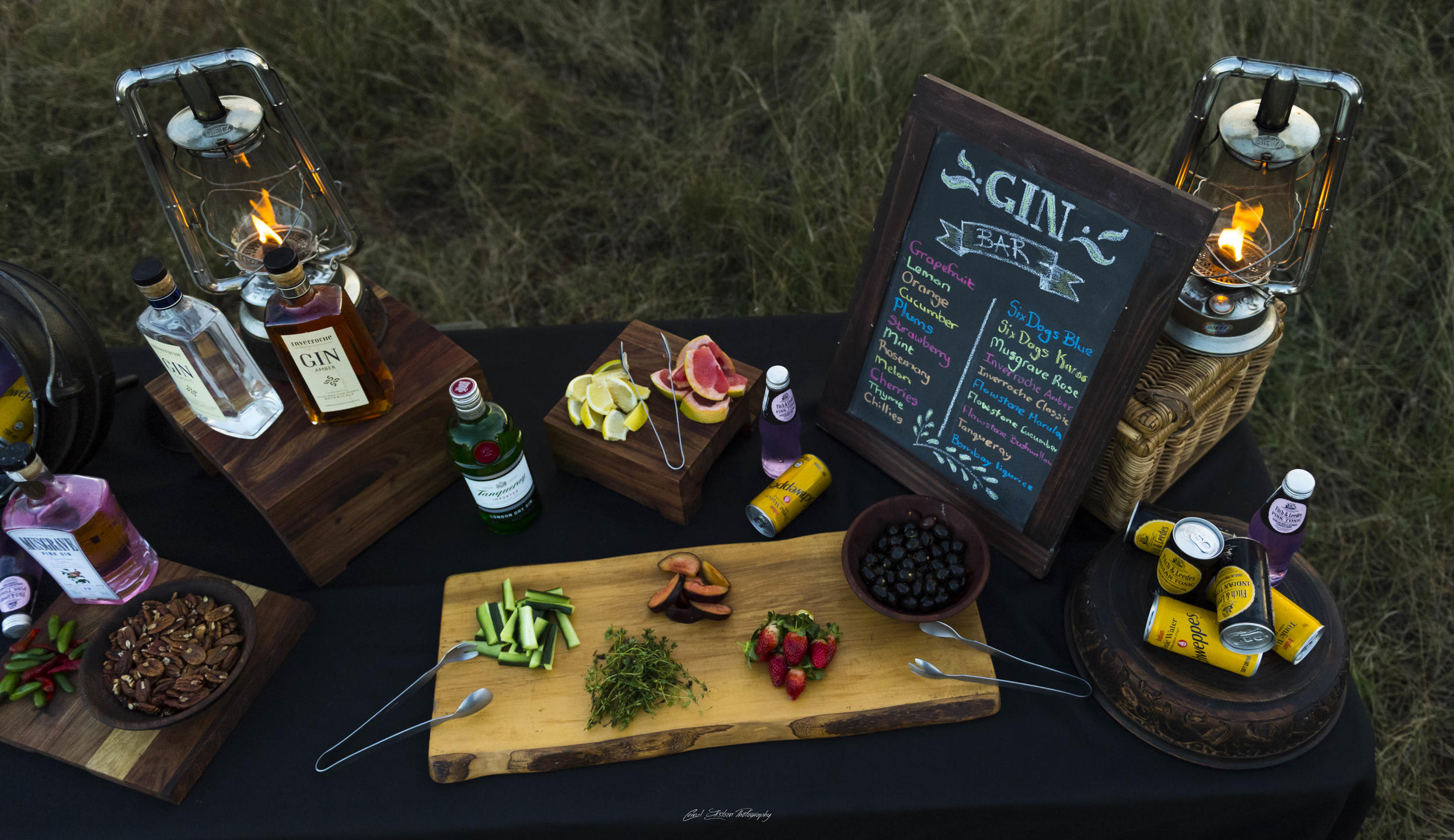 Gin bar station